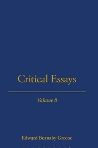 Cover of Critical Essays