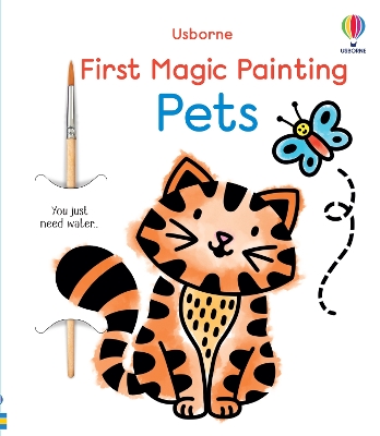 Book cover for First Magic Painting Pets