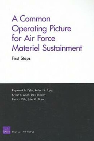 Cover of A Common Operating Picture for Air Force Materiel Sustainment