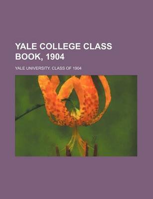 Book cover for Yale College Class Book, 1904