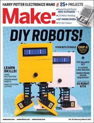 Book cover for Make: Volume 55