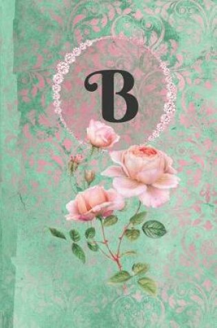 Cover of Personalized Monogrammed Letter B Journal