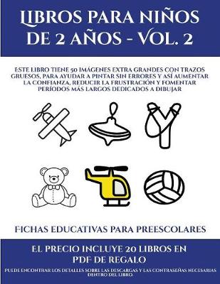 Cover of Fichas educativas para preescolares (Libros para niños de 2 años - Vol. 2)
