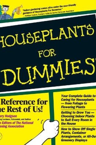 Cover of Houseplants For Dummies