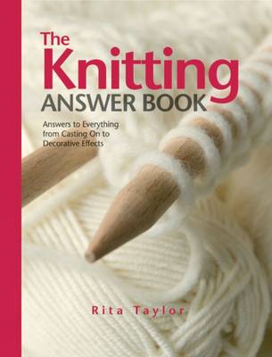 Book cover for The Knitting Answer Book