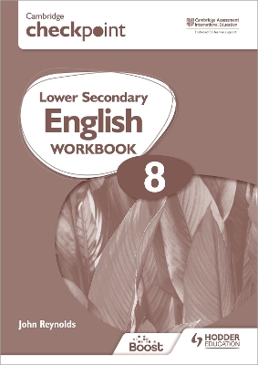 Book cover for Cambridge Checkpoint Lower Secondary English Workbook 8