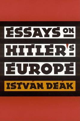 Book cover for Essays on Hitler's Europe