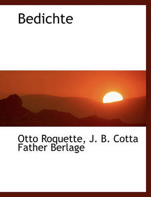 Book cover for Bedichte