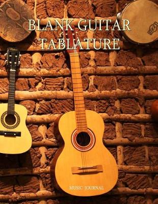 Book cover for Blank Guitar Tablature