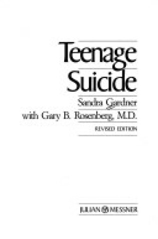 Cover of Teenage Suicide