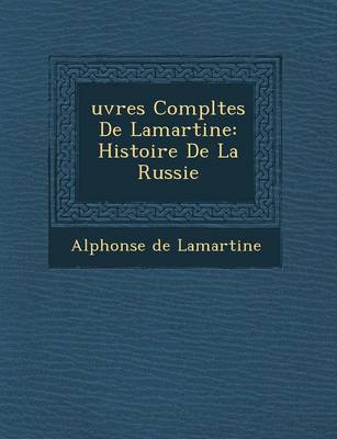 Book cover for Uvres Completes de Lamartine