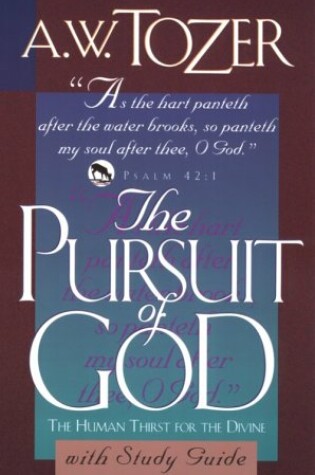 Cover of The Pursuit of God with Study Guide