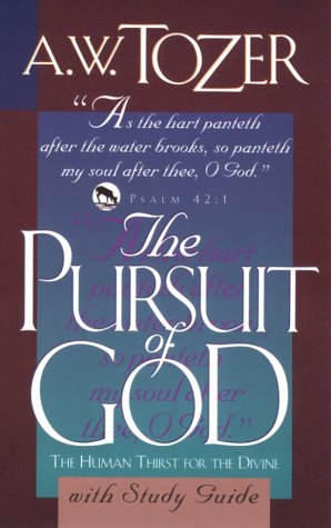 Book cover for The Pursuit of God with Study Guide