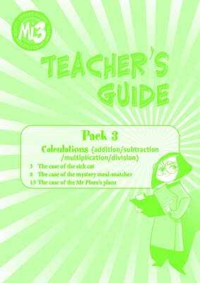 Book cover for Maths Investigator: MI3 Teacher's Guide Topic Pack C: Calculations (Addition/Subtraction/Multiplication/Division)