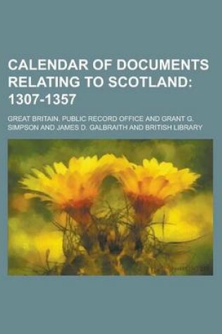 Cover of Calendar of Documents Relating to Scotland