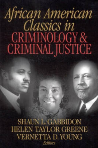 Cover of African American Classics in Criminology and Criminal Justice