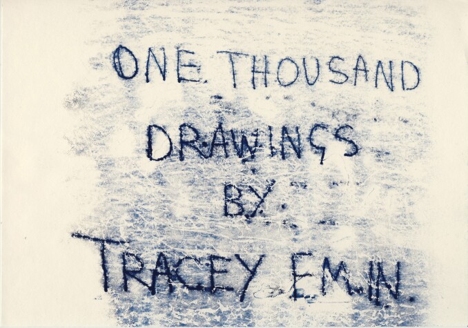 Book cover for One Thousand Drawings