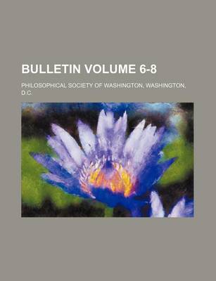 Book cover for Bulletin Volume 6-8