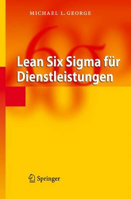 Book cover for Lean Six SIGMA Fa1/4r Dienstleistungen