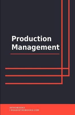 Book cover for Production Management