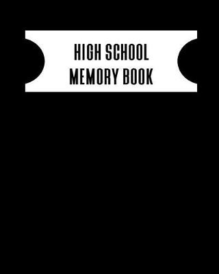 Book cover for High School Memory Book