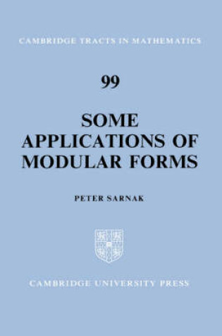 Cover of Some Applications of Modular Forms