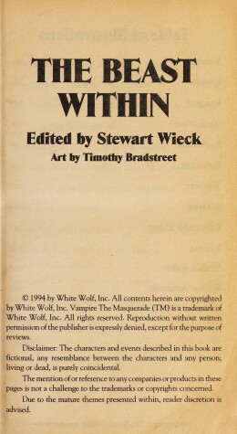 Cover of Beast within