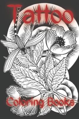 Book cover for Tattoo Coloring Books