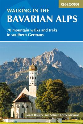 Book cover for Walking in the Bavarian Alps