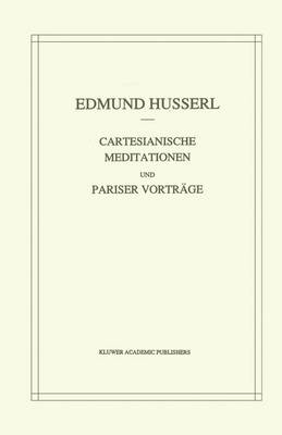 Cover of Cartesianische Meditationen Und Pariser
