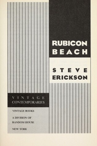 Cover of Rubicon Beach-V513