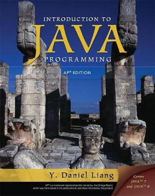 Book cover for Introduction to Java Programming, AP Version