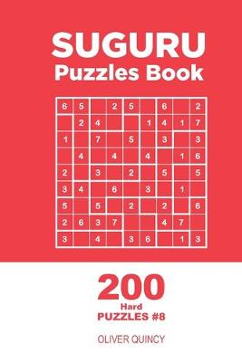 Book cover for Suguru - 200 Hard Puzzles 9x9 (Volume 8)