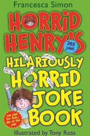 Cover of Horrid Henry's Hilariously Horrid Joke Book