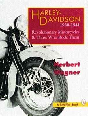 Book cover for Harley Davidson Motorcycles, 1930-1941