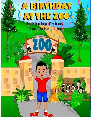 Book cover for A Birthday at the Zoo