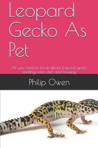 Cover of Leopard Gecko As Pet