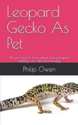 Book cover for Leopard Gecko As Pet