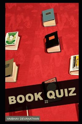 Book cover for Book Quiz - 22