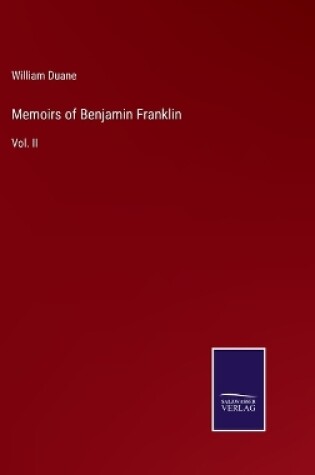 Cover of Memoirs of Benjamin Franklin