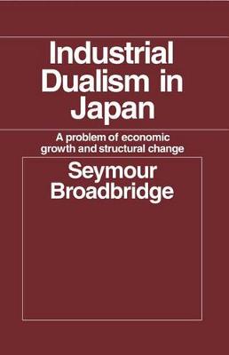 Book cover for Industrial Dualism in Japan