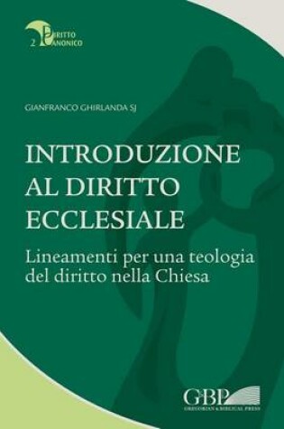 Cover of Introduzione Al Diritto Ecclesiale