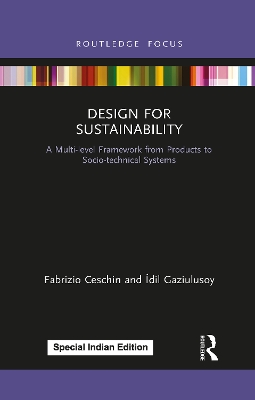 Book cover for Design for Sustainability