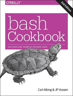 Book cover for bash Cookbook 2e