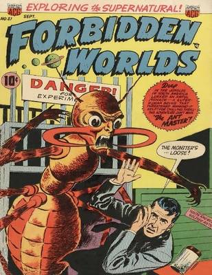 Book cover for Forbidden Worlds Number 21 Horror Comic Book