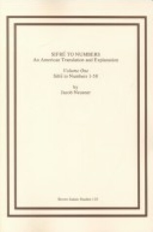 Cover of Sifr e to Numbers