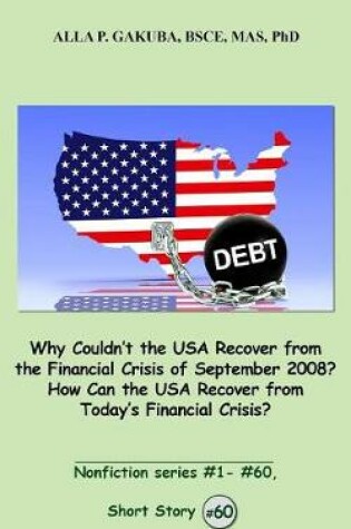 Cover of Why Couldn't the USA Recover from the Financial Crisis of September 2008? How Can the USA Recover from Today's Financial Crisis?