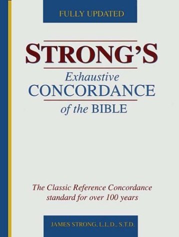 Book cover for Strong's New Exhaustive Concordance of the Bible