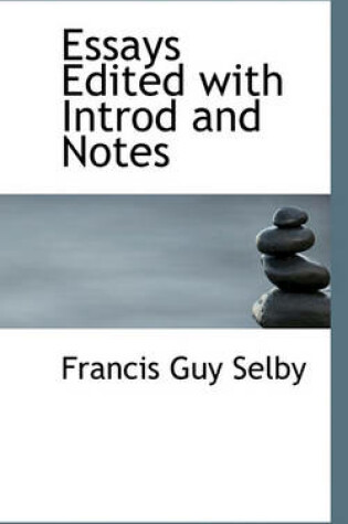 Cover of Essays Edited with Introd and Notes