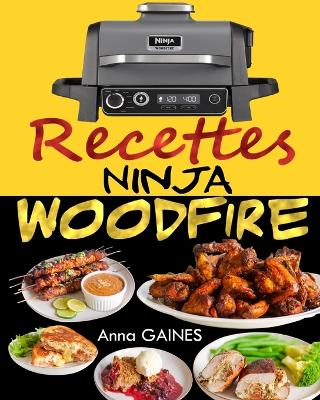 Book cover for Recettes Ninja Woodfire